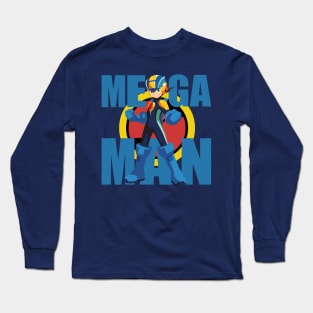 MegaMan Emblem Long Sleeve T-Shirt